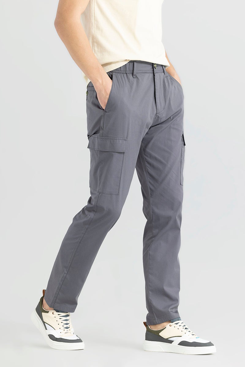 SNITCH Everett Grey Cargo Pant - Image 3